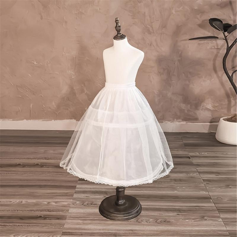 Breathable Polyester Hoop Skirt With Adjustable Waistband For Kids Special Occasion 60cm Childrens Dress Support Layer