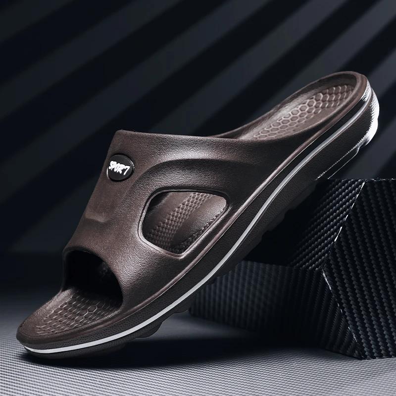 Fashion Men's Summer Ligtweight EVA Indoor Home Sandals Slippers Shoes Men Slippers Outdoor Students Women Comfortable Slides Hombres