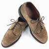 Allen Edmonds Big Sur Wingtip Suede Business Shoes Brown Size 7D Vintage Men's