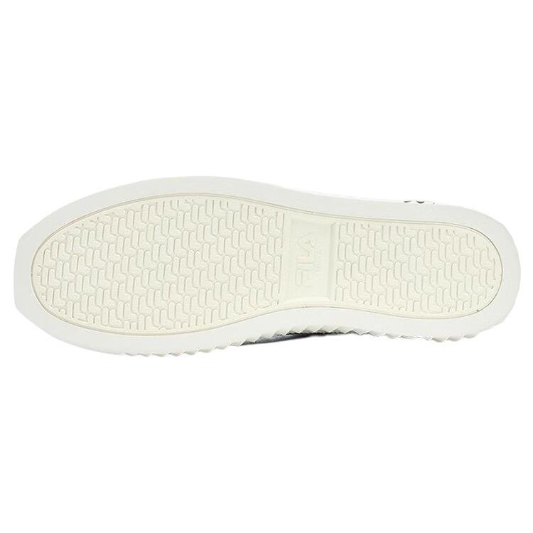 Fila Gear Cushioning Low Top Skateboard Shoes Men's Black White F12M322310FBG