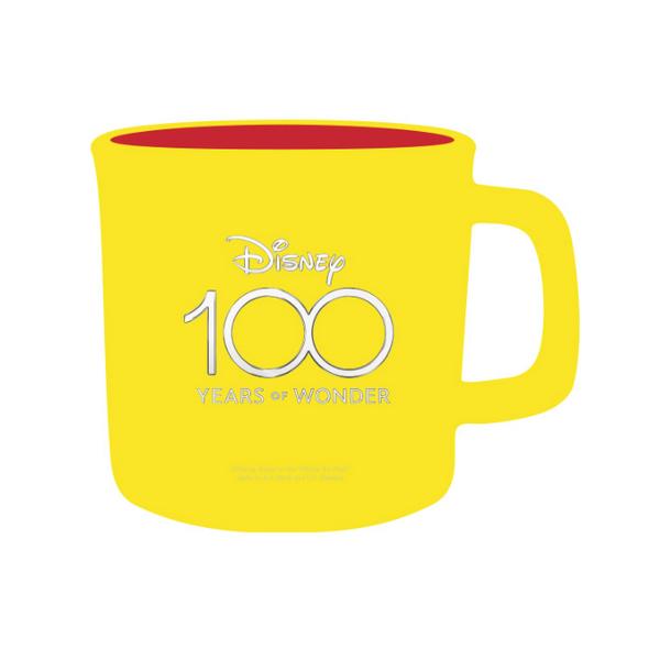 Lilpang Disney D100 Kiyo Becher mit zweifarbigem Griff L, Pooh, 2 Stück, beliebte koreanische Elternartikel