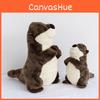 Plush Adorable Otter Toy Soft Closed Eye Stuffed Animal Kids Cuddly Companion