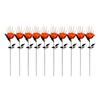 10 Piece Skeleton Hand Artificial Rose Flower Insert Branch Decorative Props for Halloween Horror Party Ghost Festival Table Centerpiece