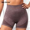 Sports Shorts European and American Sports High-waisted Yoga Pants Peach Hip Tight Shorts Fitness Pants Running Quick-drying Fitness Pants