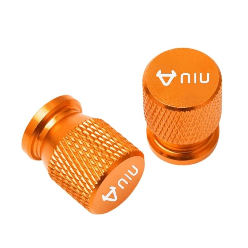 

Для самоката Niu Kqi3 M Pro M1s Mqi Nqi Gt Gts Pro N1s Uqi N1 U1 U+a U+b Колпачок клапана шины Крышка штока воздушного порта с ЧПУ Аксессуары оранжевый