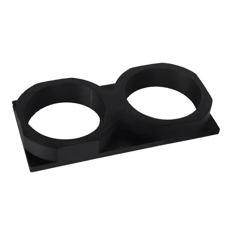 Center Console Dual Cup Holder Black For Ford For F250 For F350 1992-1997 Water Cup Holder Car Vehicle Interior Accessories