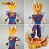 25cm Dragon Ball Z Anime Figure Son Gohan Action Figurine Super Saiyan 2 Cell Game Children Toys Son Goku  Gift