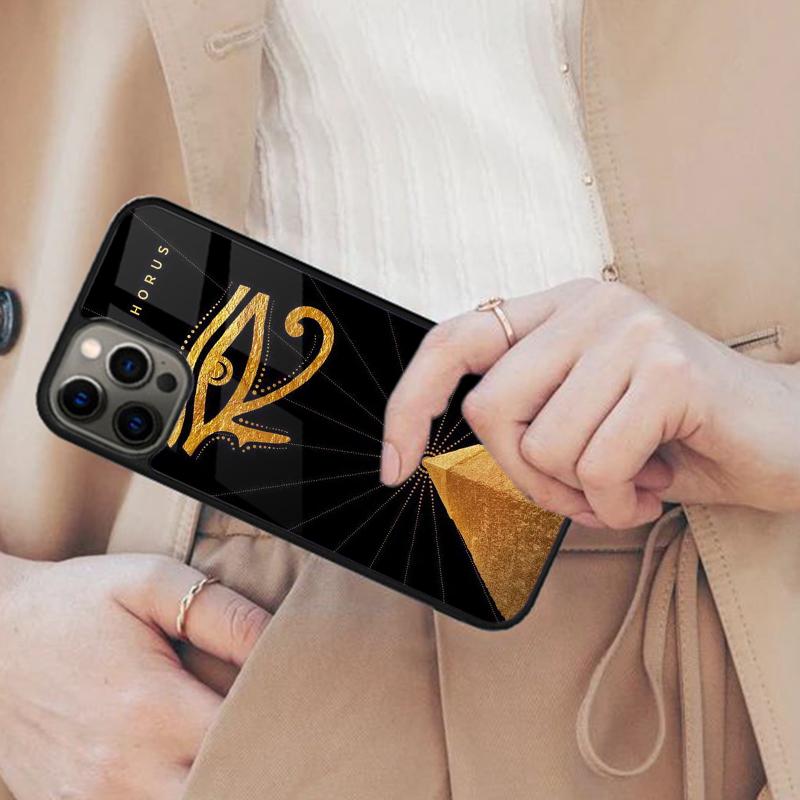 Eye of Horus Egypt Magnetic Phone Case For APPLE iPhone 17 Air 16 14 13 12 Pro Max 15 Plus Wireless Charge With MagSafe Cover