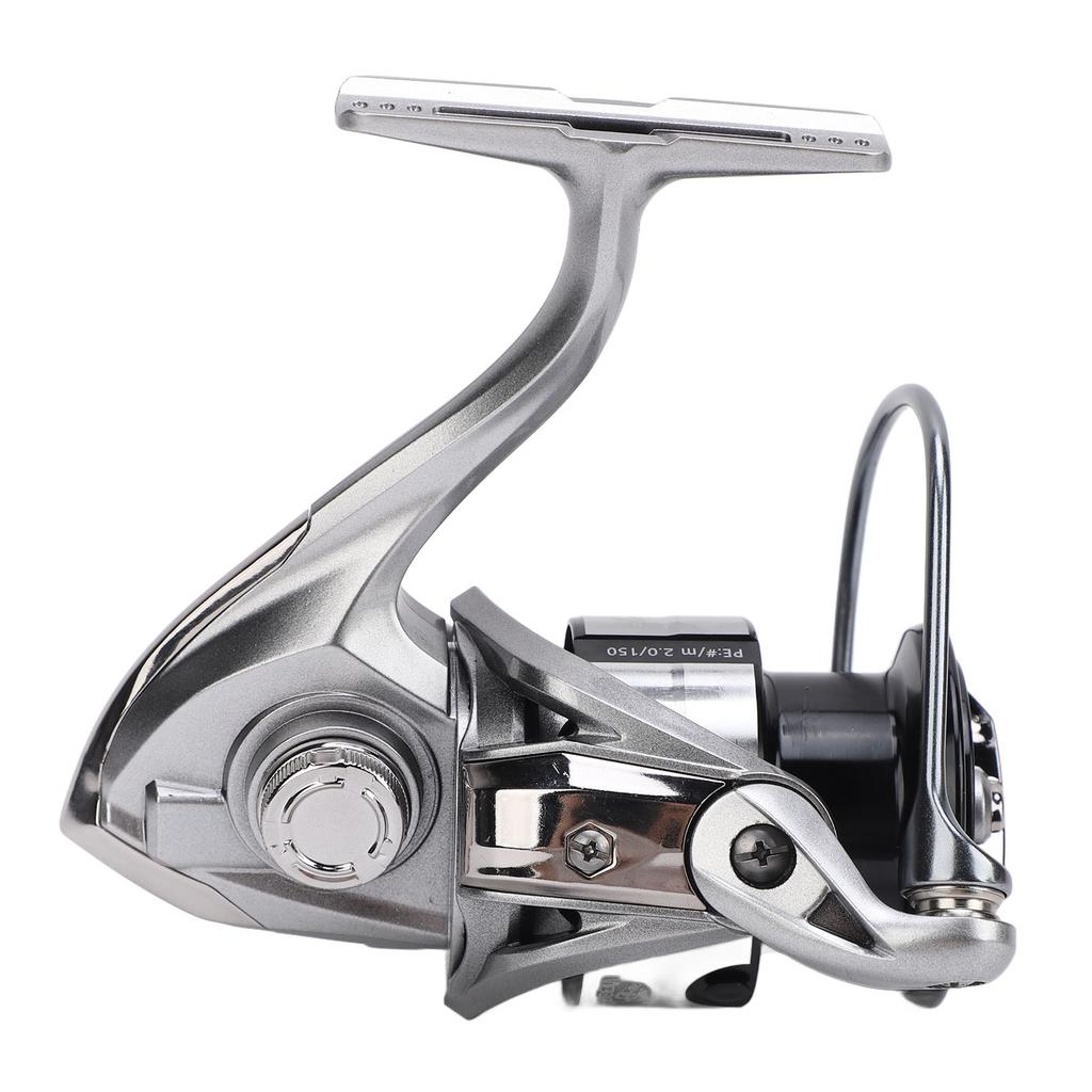 Spinning Fishing Reel Strong Brake Force Stainless Steel Aluminum Rustproof Smooth Hand Feeling for Boats 3000M