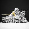 New fashion mid-top casual shoes versatile sports shoes student shoes large size high-top camouflage men's shoes