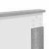 Bed Frame Grey Sonoma 120 x 200 cm Solid Pine Wood