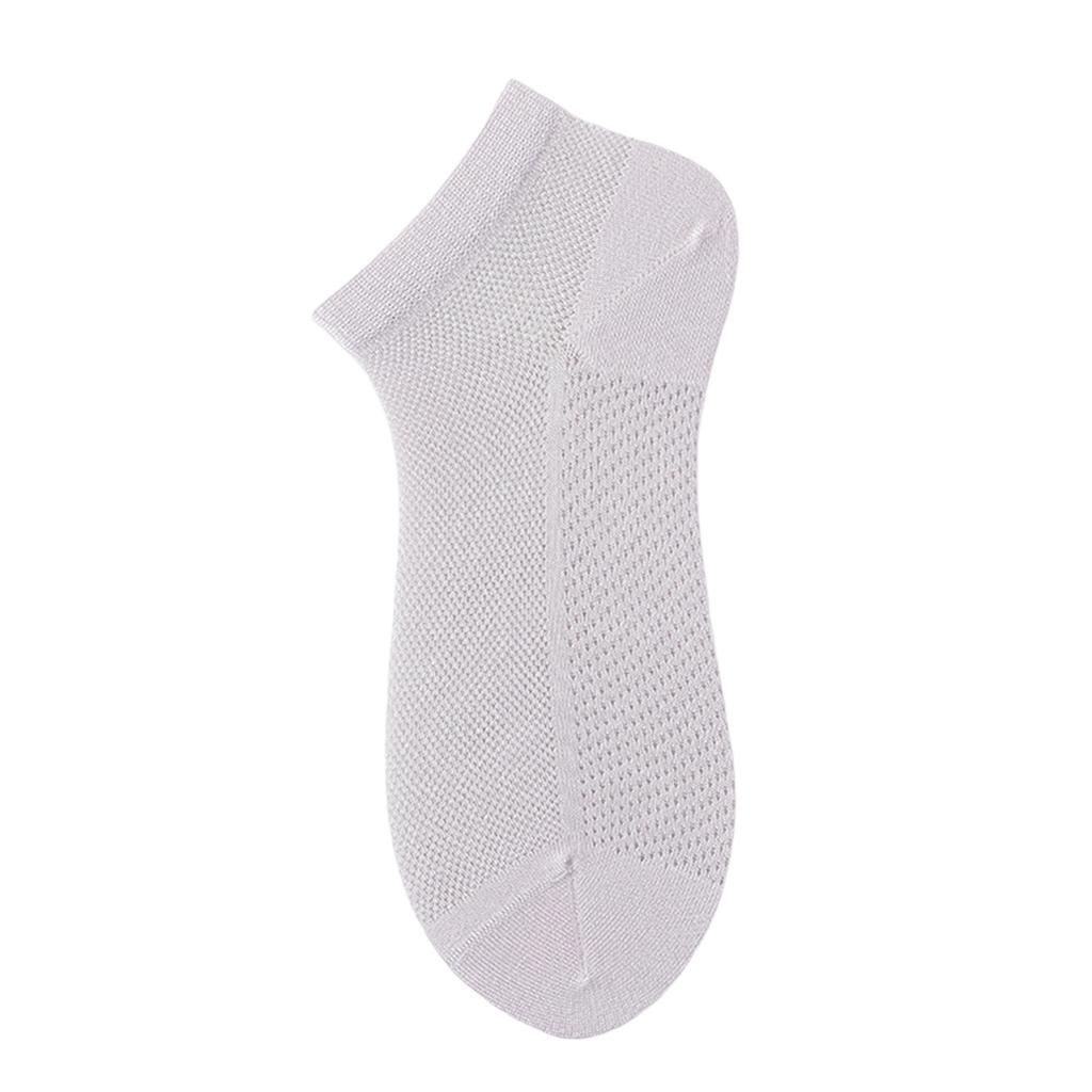 Chaussettes de Cheville Respirantes et Légères en Mesh pour Femmes Design Sans Couture Évacuant l'Humidité Longueur Mi-Mollet Coupe Confortable