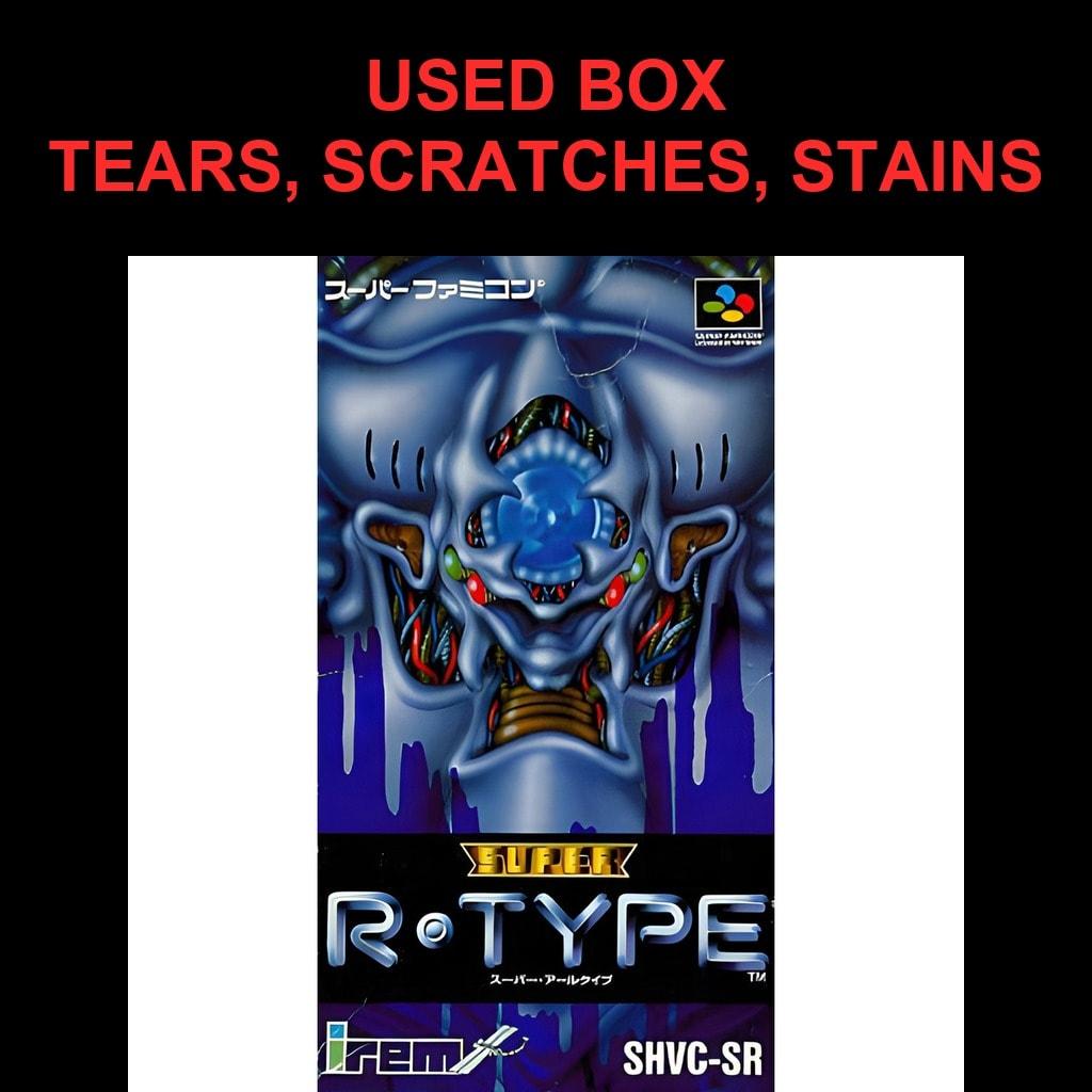 Used Super R-Type SFC SNES Super Famicom SHVC-SR Tested Working Nintendo Shooter IREM NTSC-J Super Nintendo Cartridge