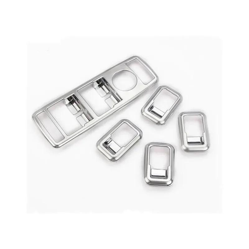 Car Window Glasses Lift Button Cover Switch Frame Trim For Mercedes Benz W204 GLA X156 CLA C117 A W176 B W246 Class Accessories