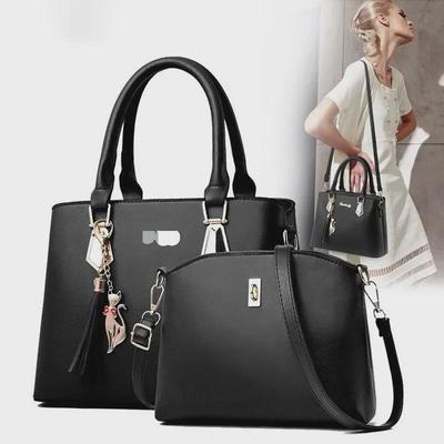 2024 Trendy Mother-and-Child Bag: Stylish Women's Bag with Simple Embroidery, Middle-Aged Mother Bag - One Piece Delivery