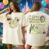 2026 Summer Princess Tiana Graphic Tshirt Unisex Unisex Fashion Cotton Quality Casual Loose Short Sleeve Classic Unisex