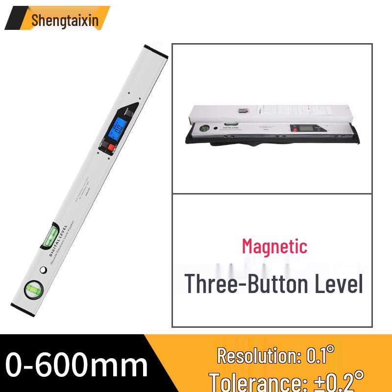Shengtai Xinshui High-Precision Digital Magnetic Inclinometer Level with Aluminum Alloy