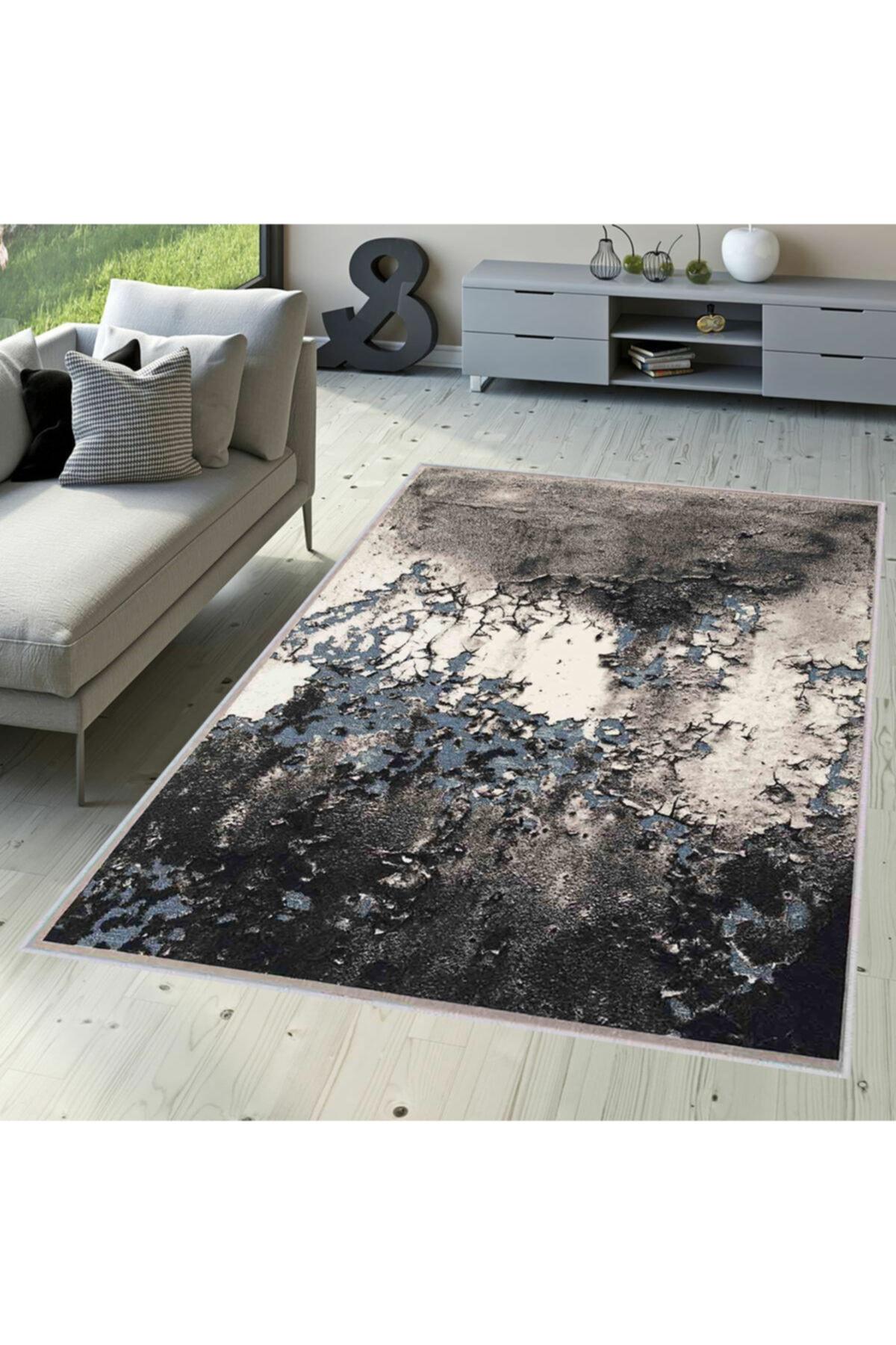 

Rovigo Home Washable Printed Carpet RVG1627 50x80 серый