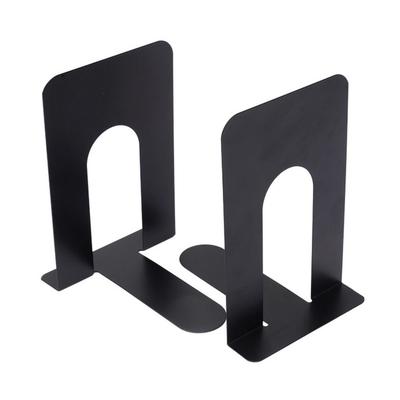 1/2PCS Non-slip Bookends Metal Desk Bookshelf Book Simple Book Holders  Home