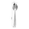 5-Piece Gold-Plated Hammered Stainless Steel Flatware Set - Includes Steak Fork, Knife, Spoon, and Square Handle Utensils.