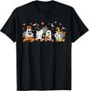 BEST! Cute Ghost Drinking Coffee Halloween Fall Ghost Book Read Tee Size S-3XL
