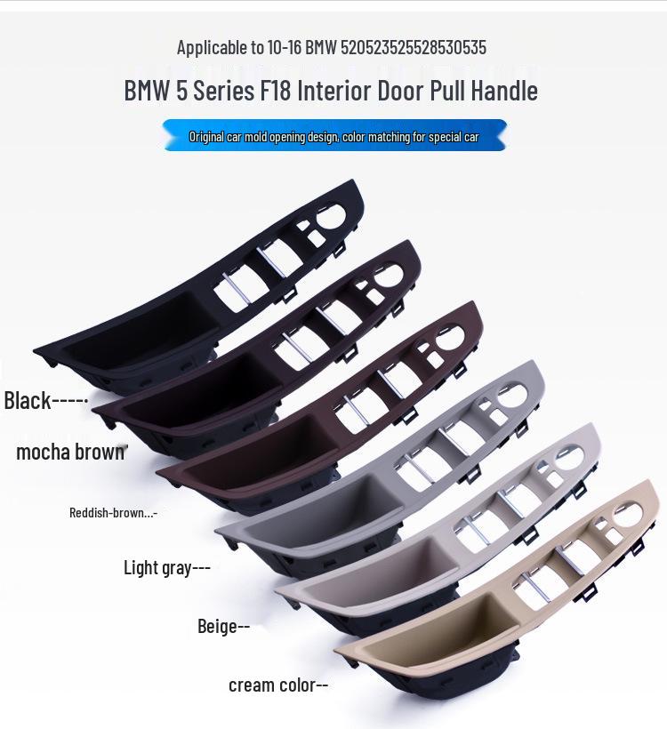 Kohlefaser Interieur Armlehnen Griff für BMW 5er F10/F18 - Rechtslenker