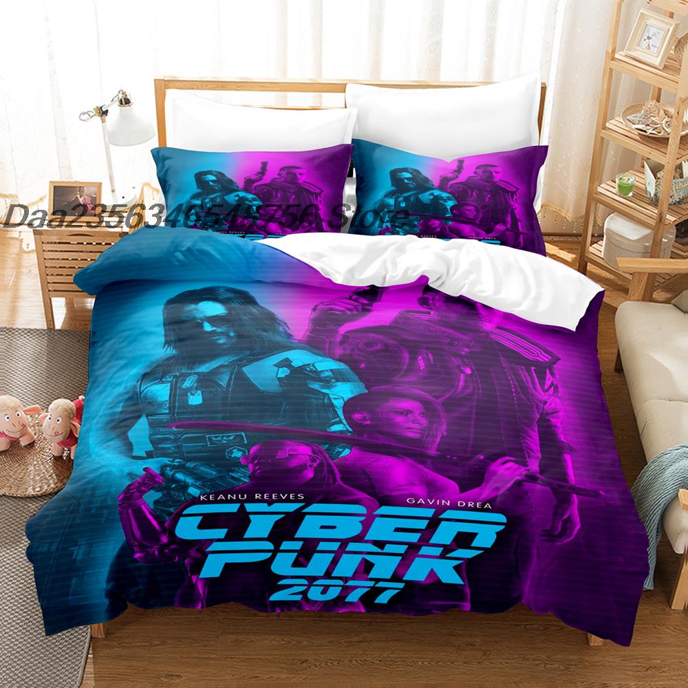 2049 Blade Runner Bedding Set Single Twin Full Queen King Size Bed Set Aldult Kid Bedroom Duvetcover Sets 3D Bed Sheet Set