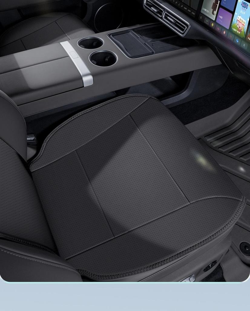 Compatible Xiaopeng M03/P7+ Car Seat Cushion: Breathable, Ventilated Leather Cover in Original Car Color