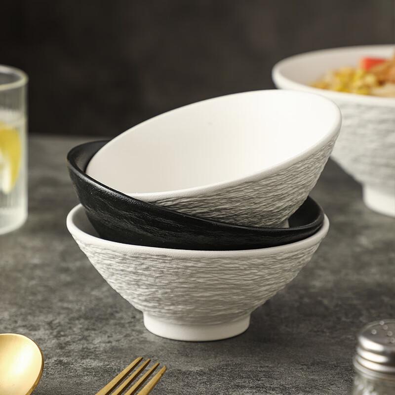 Qin Kai Elegante Keramikschale mit Steinmuster
