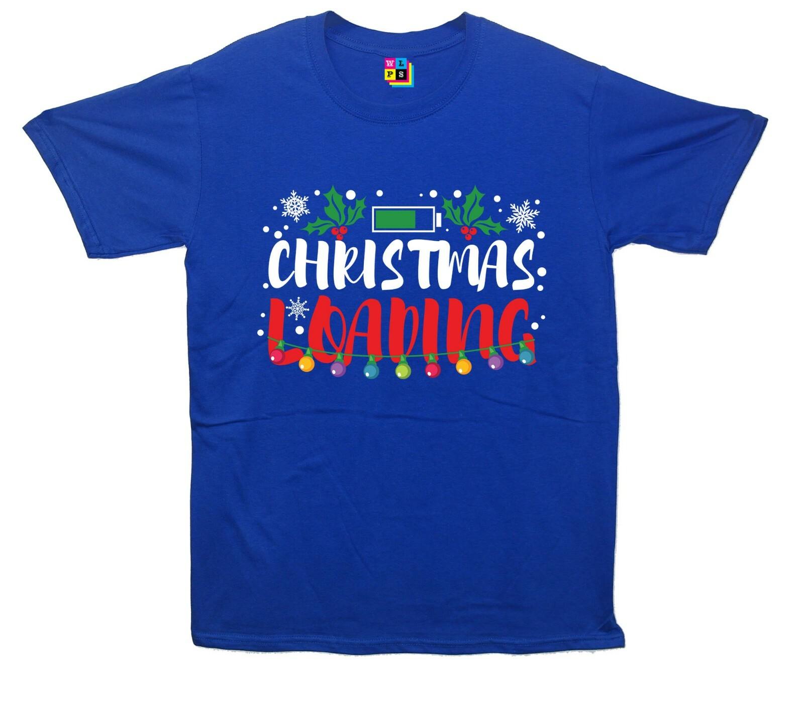 Christmas Loading Printed T-Shirt S разноцветный