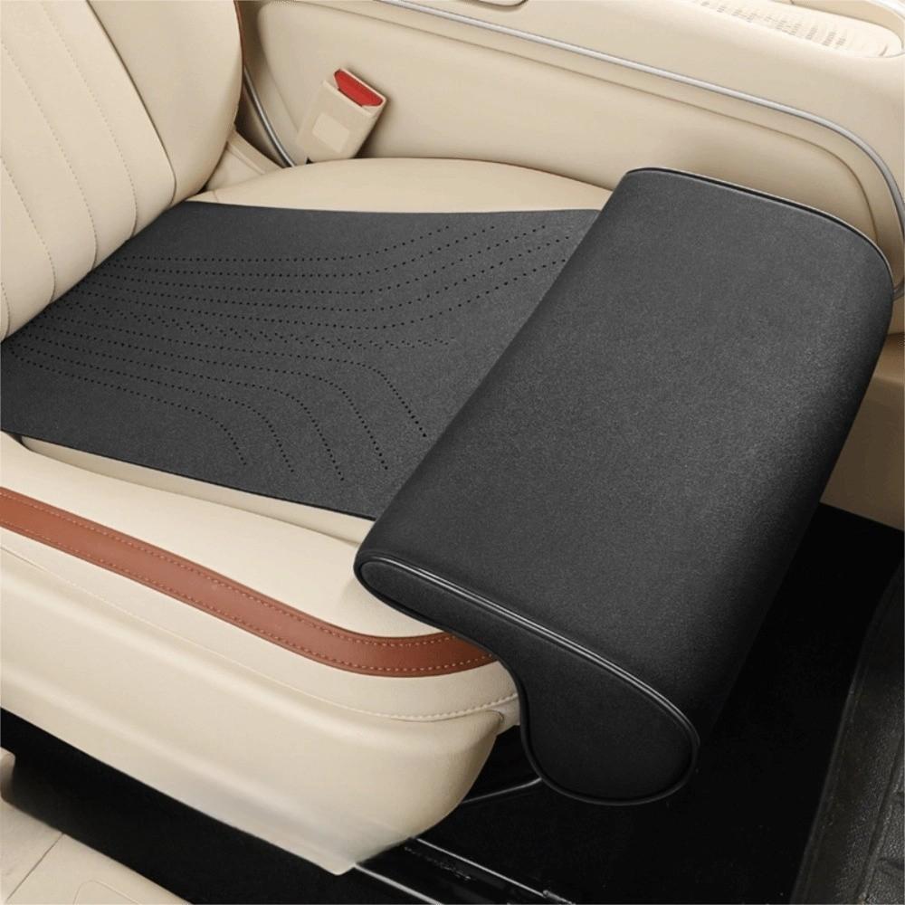 Universal Car Seat Leg Support Pad Leather Memory Foam Seat Extender Leg Cushion Extension Design Comfort Seat Cushion