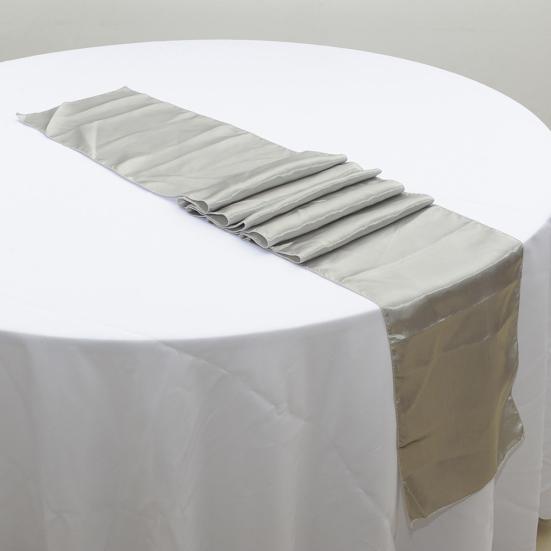 Einfarbige Hochzeitsfeier Veranstaltungsort Party Bankett Event Tischläufer Dekoration