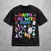 Harajuku Lab Crew Lab Week 2026 Outfit T-Shirts for Men Women Washed Style Tee Shirts Clothes