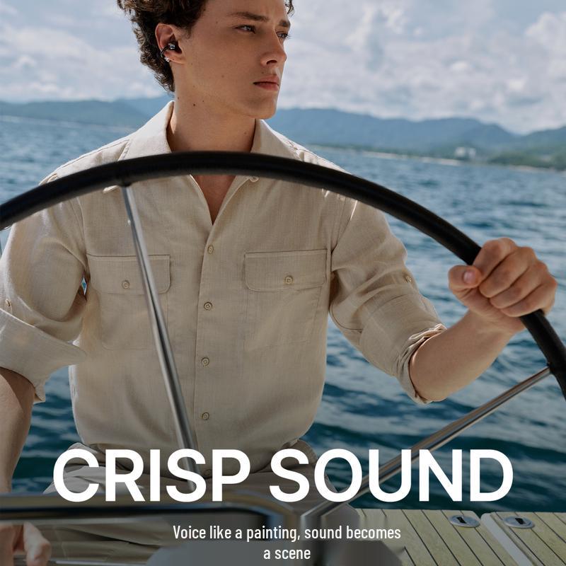 SANAG S8S Ultra Ear-Clip Open-Ear Wireless Headphones with AI Translator