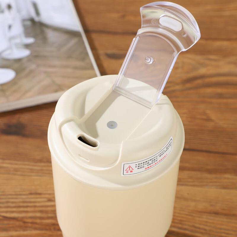 Shangqi Petal Double Drink Portable Stainless Steel Insulated Coffee Mug