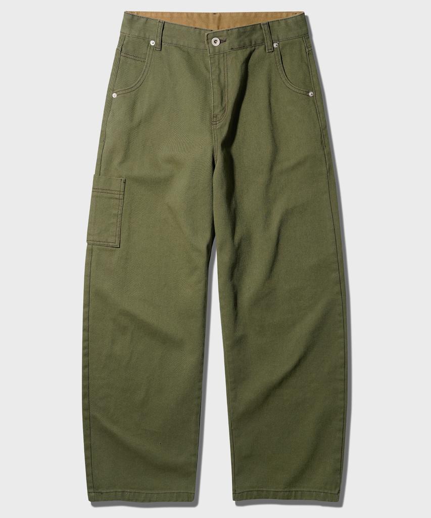 WV PROJECT Mellow Balloon Cotton Pants Khaki Jnlp7782