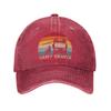 Happy Camper RV Kempingové Merch Baseballové Čepice Unisex Denní Klobouky Čepice Nastavitelná Trucker Čepice
