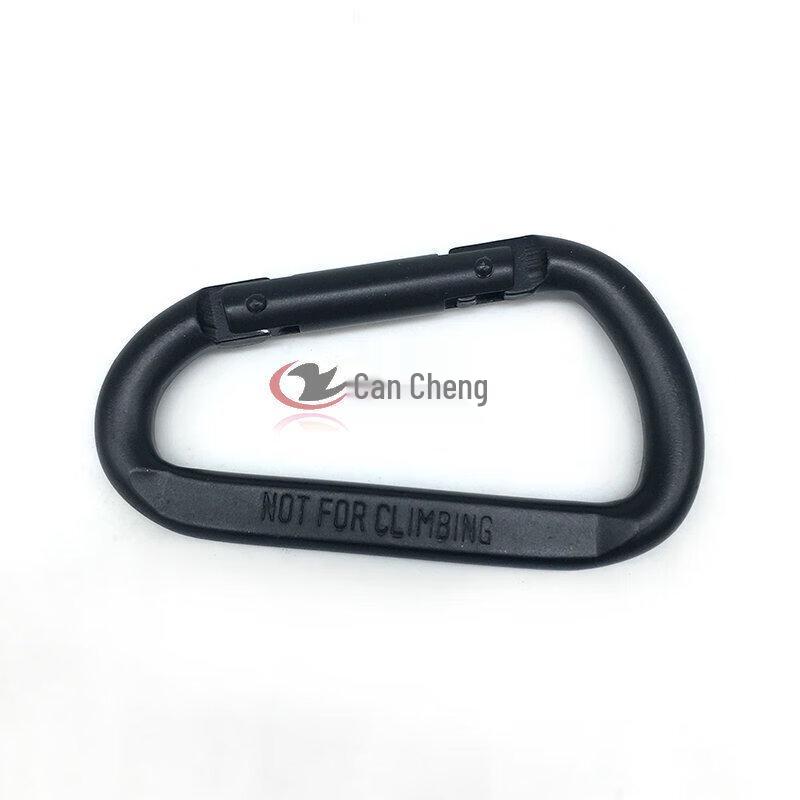 TANERDD Aluminum D-Shape Carabiner Buckles (10-Pack)