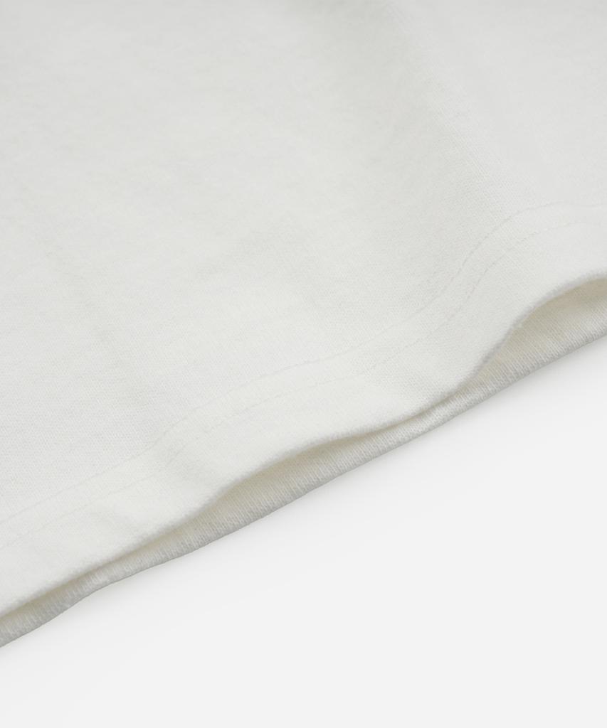 FRIZMWORKS 10S Solid Henley Neck Tee _ White