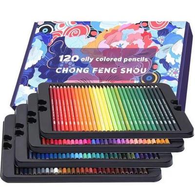 Lápis de cor à base de óleo para colorir, 120 cores, 1 peça, suprimentos para brinquedos coreanos