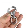 2Pcs Stainless Steel Swivels Clip Scissors Hook Set For Outdoors Gear Fishing And Camping Tool And Corrosions Resistant