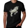 Unicorn Song TShirt Urban Casual Loose Fit Tee