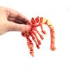 3D Printed Scorpion Figurine Movable Joints Simulation Scorpion Figure Articulated Animal Model Toy Home Office Bookshelf Desktop Decoration Ornament