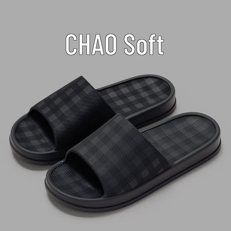 Grace Jelieya Indoor Anti-slip Checkered Slippers 40-41
