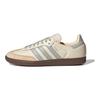 adidas Originals SAMBA OG Abrasion Resistant Low Top Skateboard Shoes Women's Beige Sneakers JH7299
