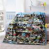 Manchester City Customize Text Blanket Gift Customizable Blanket Warmthful Decor Perfect for Nap Seaside Home Decor Chair Four Seasons Multipurpose