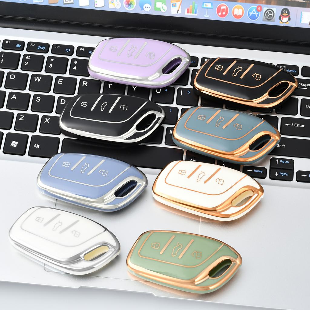 Car Key Cover For Mg Ev Mg4 Hs Gt Zs Zx Mg5 Mg6 Car Accessories Fob Key Case For Morris Garages Roewe Rx3 Rx5 Rx8 I6 I5 3 Button