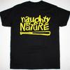 Vtg NAUGHTY BY NATURE band Cotone Pesante Nero Unisex Tutte le Taglie Maglietta AG260