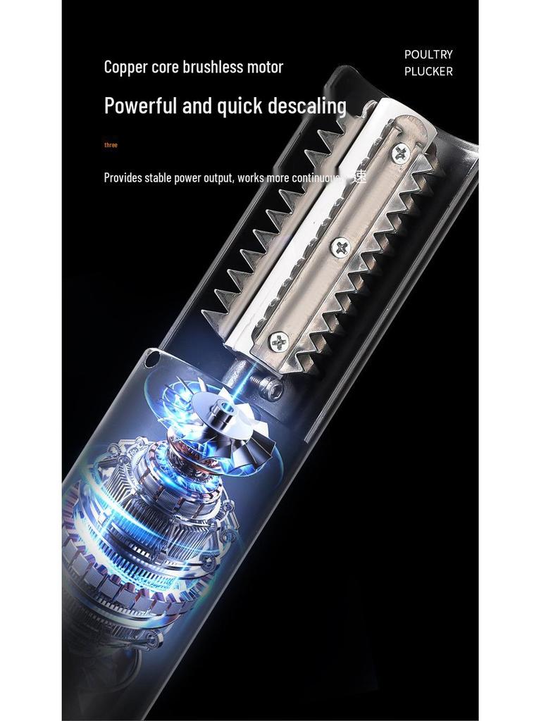 Wireless Electric Fish Scaler & Scraper - Household & Commercial Use
