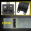 Window Switch For 07-19 Nissan Frontier Front Left Crew Cab Pickup Power Black A